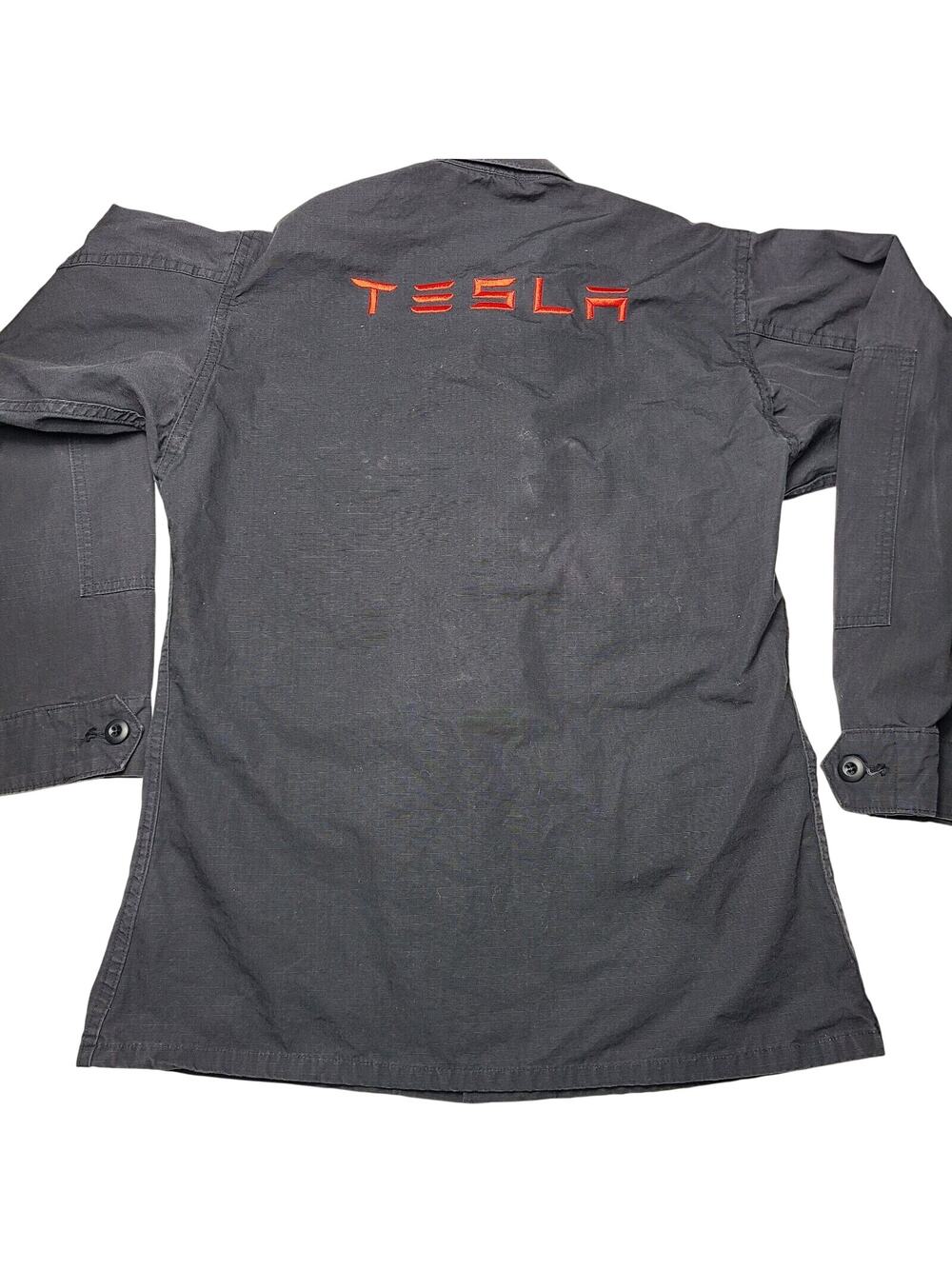 Propper Tesla Model S Black Men's Button Up Tactical Size Small Relaxed Black